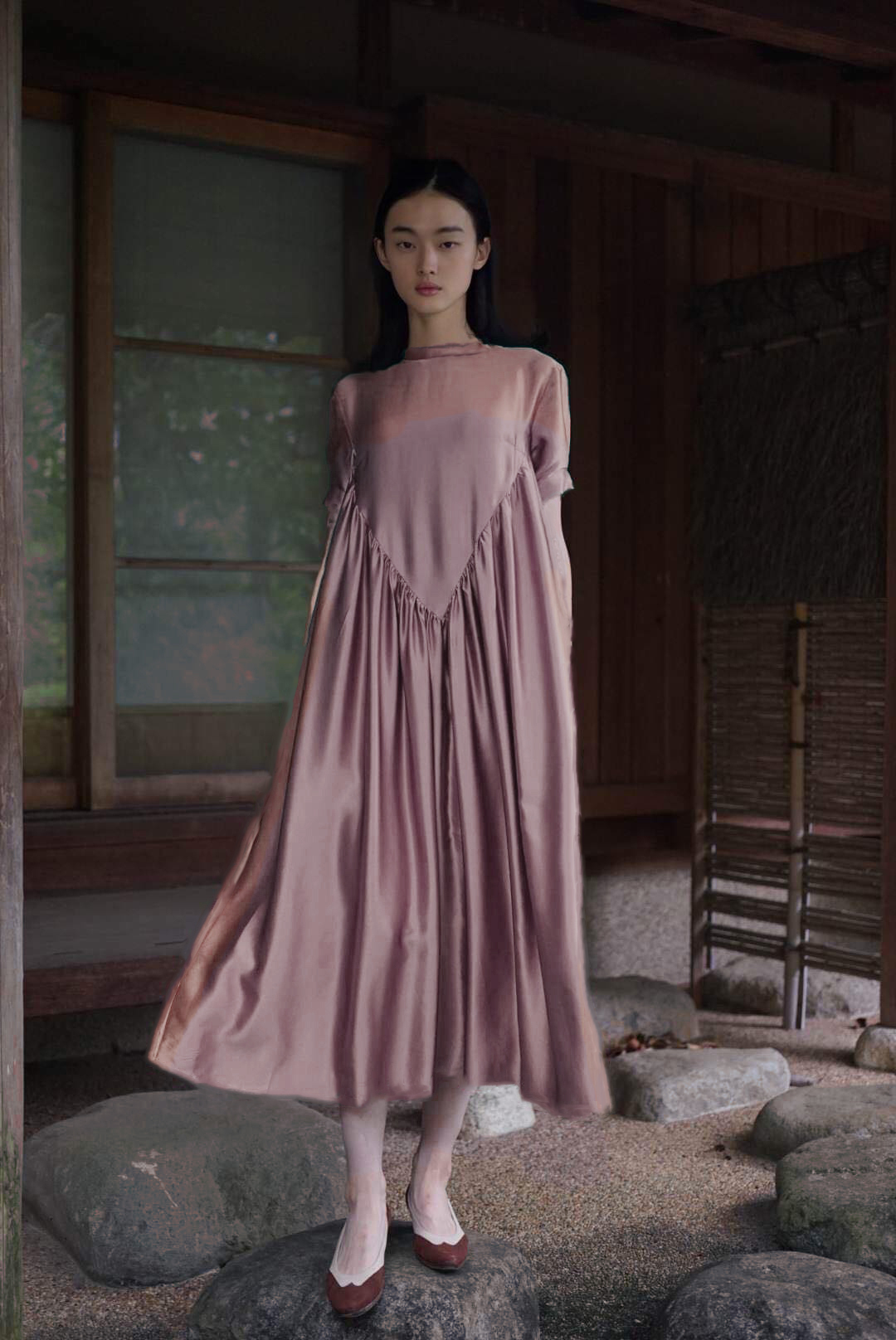 若草- Wakakusa Silk Dress