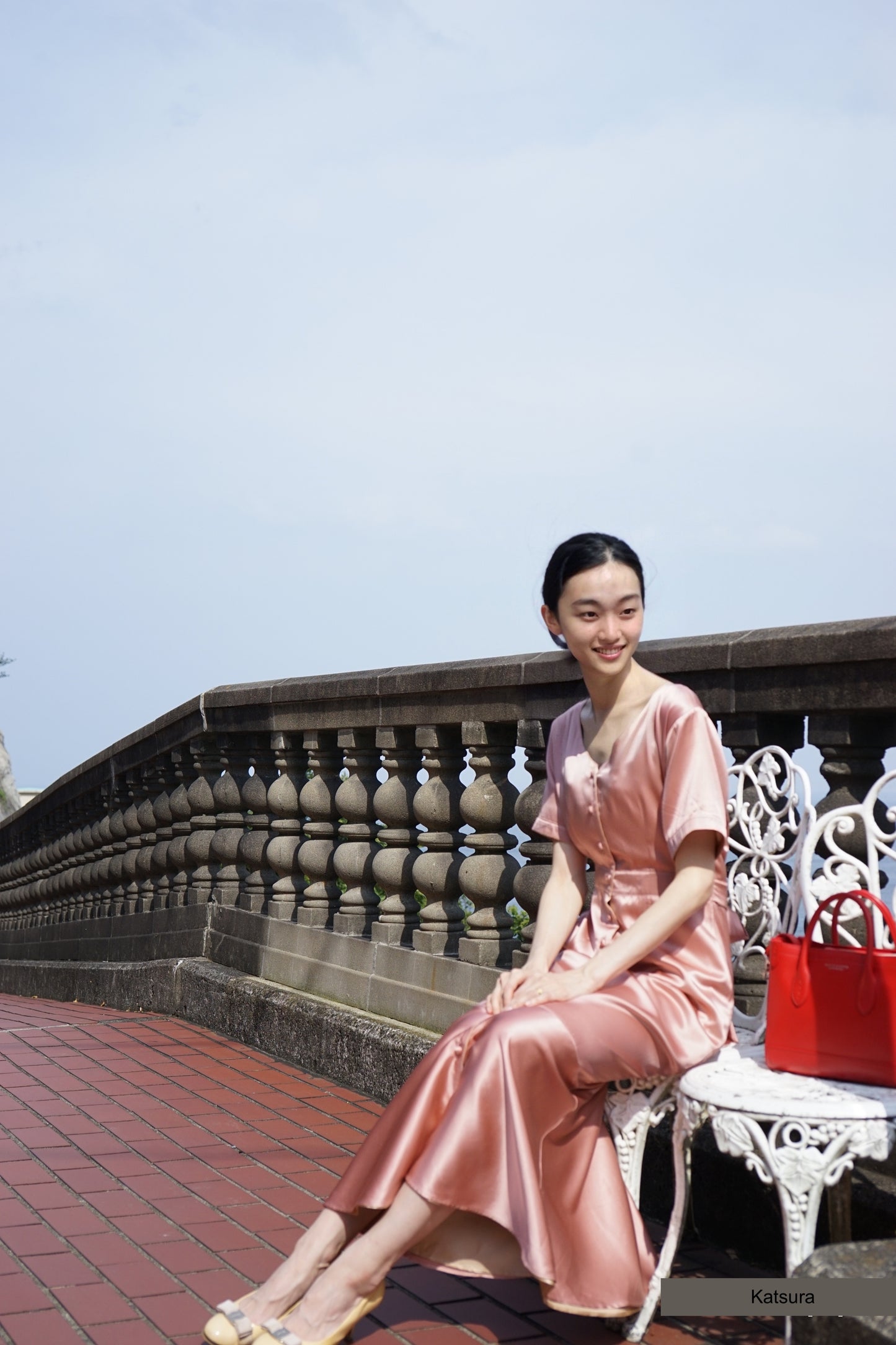 桂 Katsura　- リバーシブル・絹ドレス